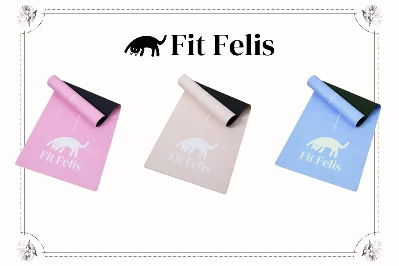 fitfelis yogamat three colour variation line up